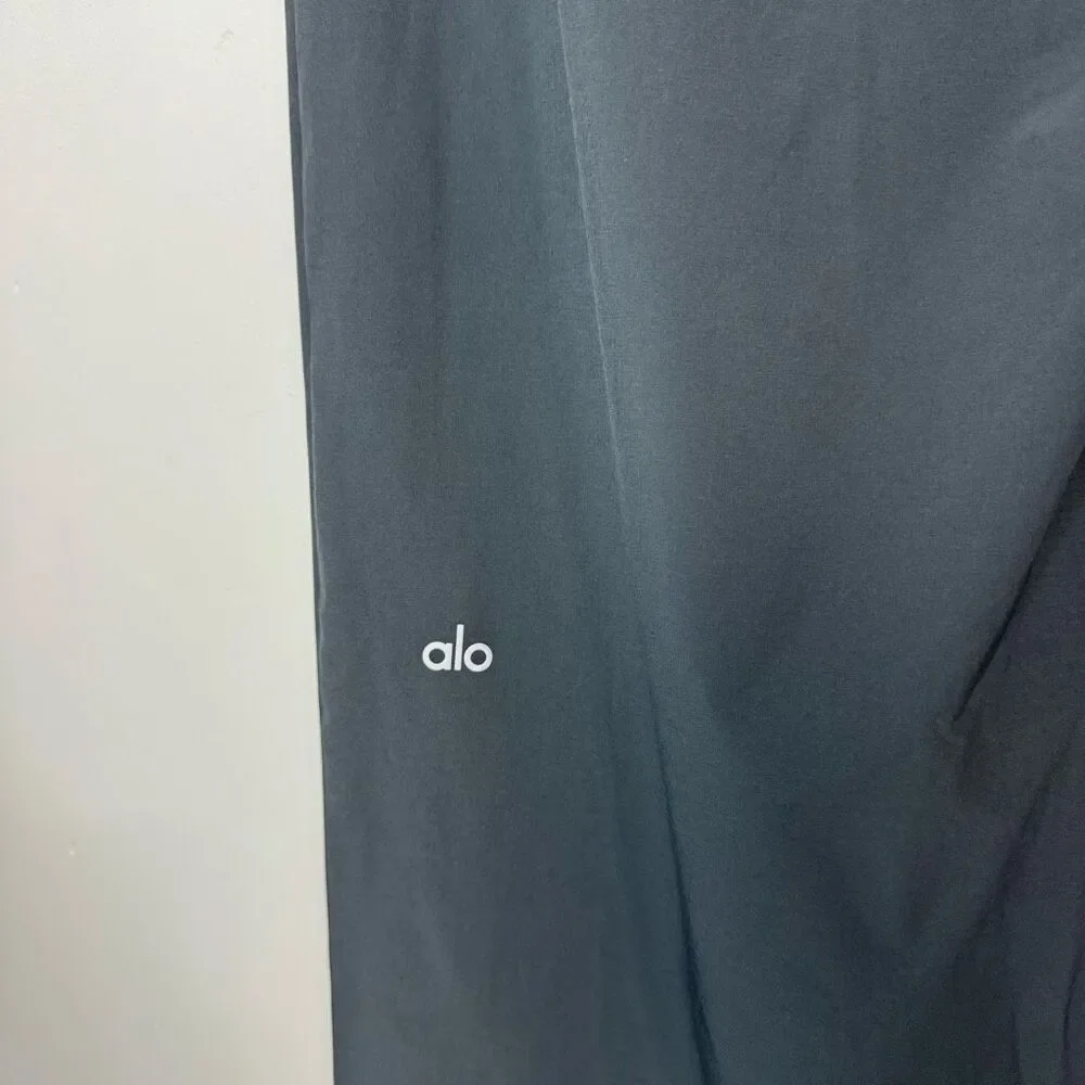 Alo Yoga Anthracite High Waist Pursuit Trousers M